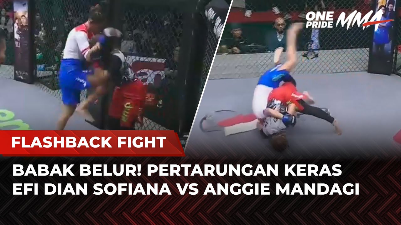 DIBANTING KERAS‼️Pertarungan Sadis Efi Dian Sofiana Vs Anggie Mandagi | Flashback Full Fight