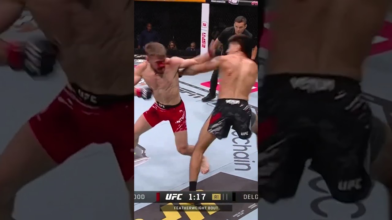 the boys were SWINGING 😱 #ufc321