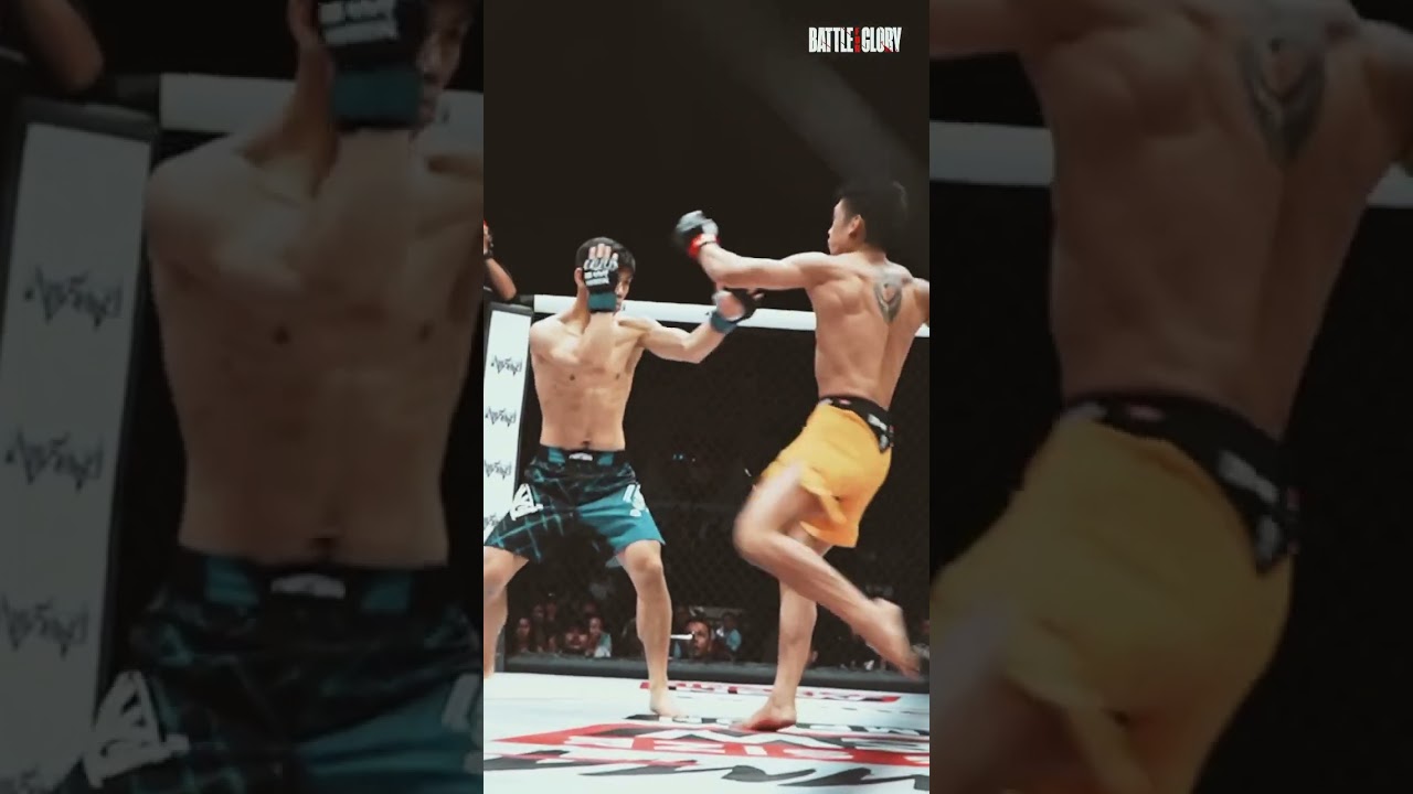 THE HELLBOY SIAP MENGGILA! DI ATAS OKTAGON! #short #onepridemma #mma