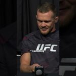 the TRASH TALKER met his match 😳 #ufcshorts