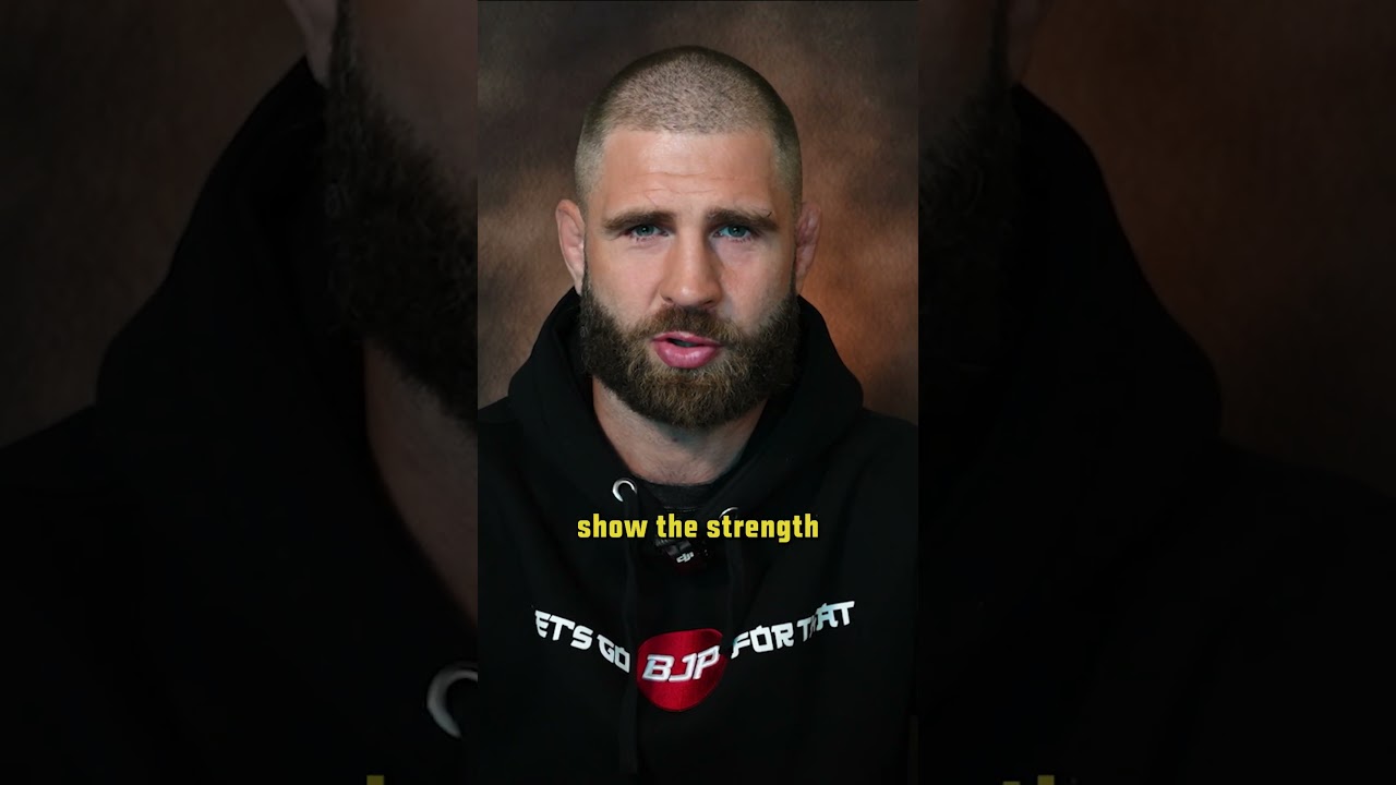 Therapist Jiri says it's okay to cry! 😢 #ufc320