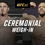 UFC 321: Ceremonial Weigh-In