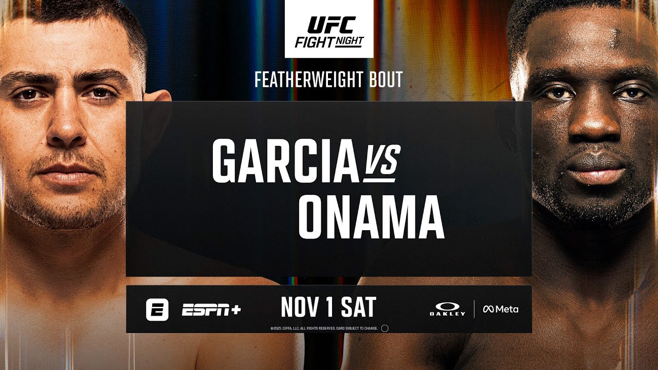 UFC Vegas 110: Garcia vs Onama - November 1st | Fight Promo
