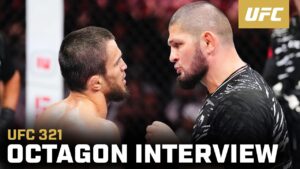 Umar Nurmagomedov Octagon Interview | UFC 321