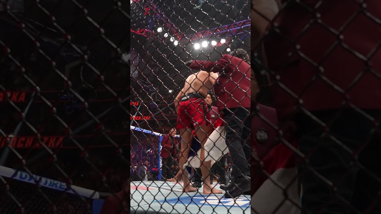 WHAT A ROUND! WHAT A KNOCKOUT 🚨 #ufc320