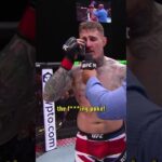 'Why are you booing me? I can't see?' 😳 #ufc321