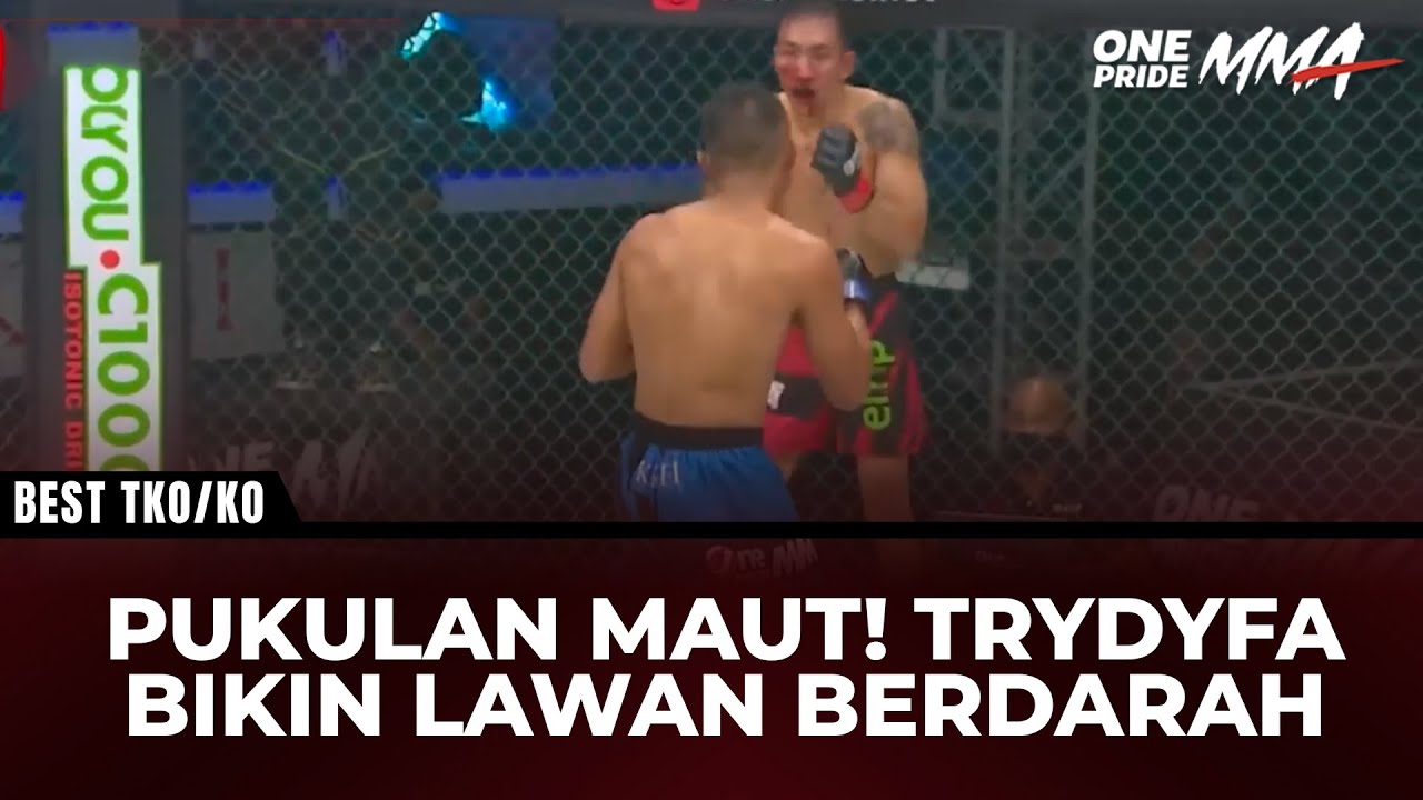 BRINGAS‼️Serangan Brutal Trydyfa yang Membuat Lawan Berdarah-darah Sampai Tumbang | Flashback Fight