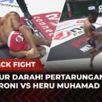 BABAK BELUR‼️Pertarungan Sadis Ahmad Roni vs Heru Muhamad Nur | Flashback Full Fight One Pride MMA