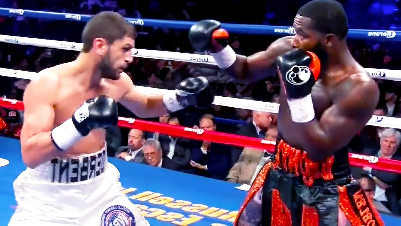 Khabib Allakhverdiev (Russia) vs Adrien Broner (USA) | KNOCKOUT, BOXING fight, HD, 60 fps