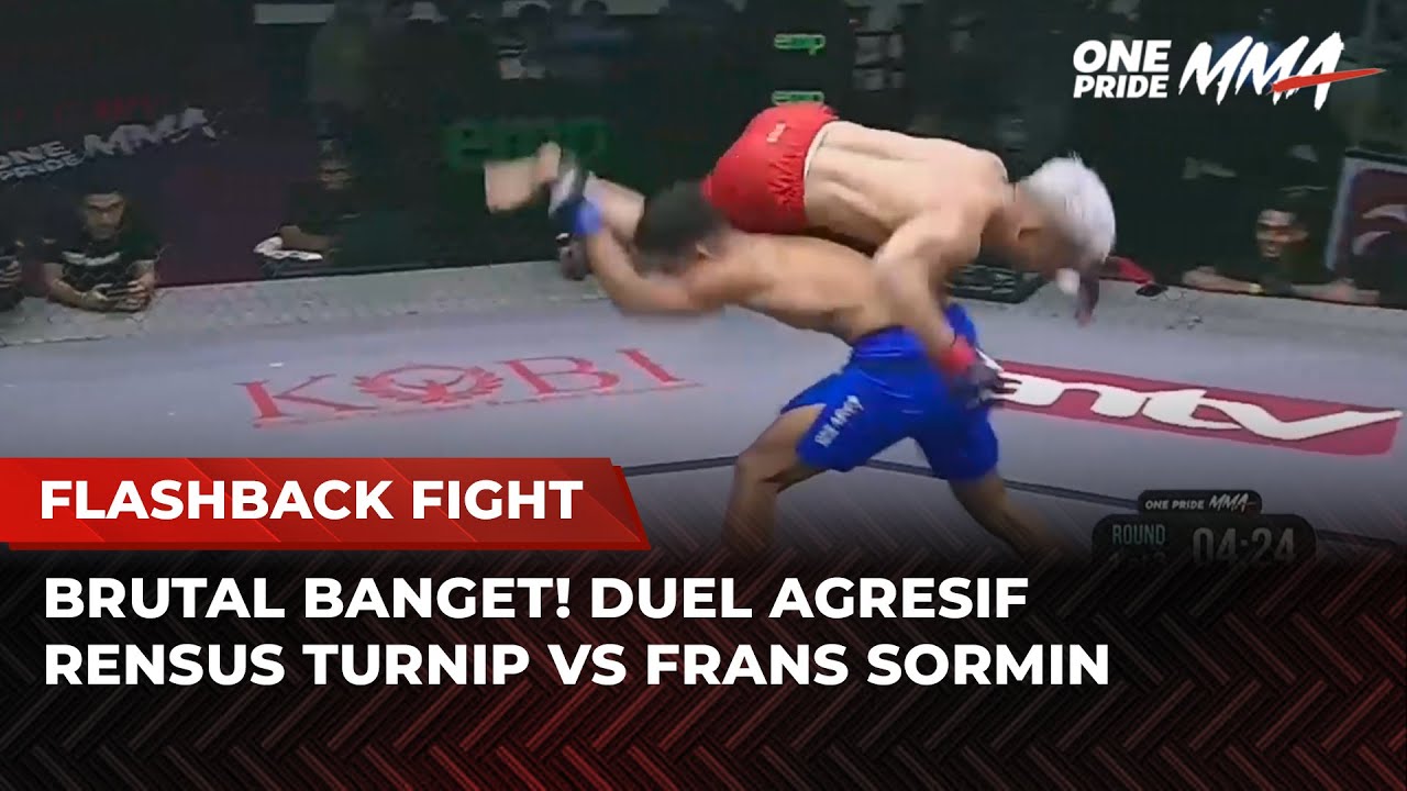 SPEKTAKULER‼️Fight Penuh Atraktif Rensus Turnip Vs Frans Sormin | Flashback Full Fight One Pride MMA