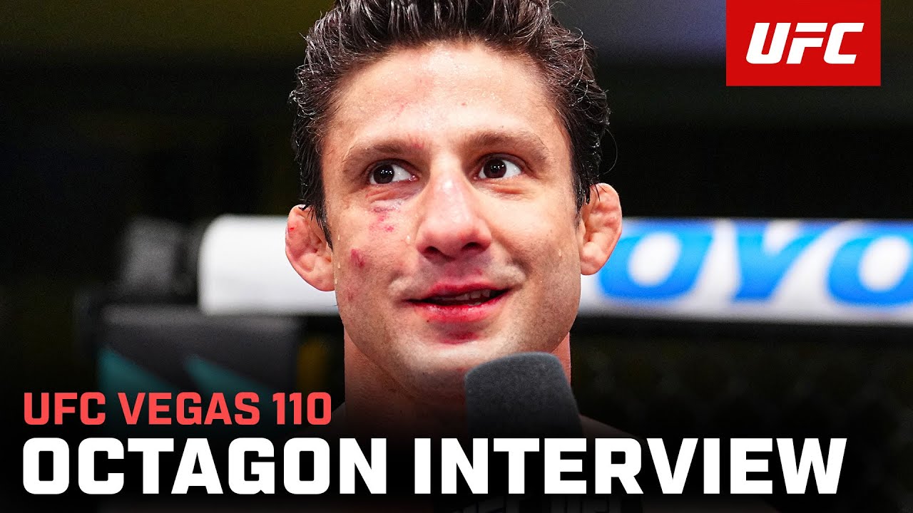 Allan Nascimento Octagon Interview | UFC Vegas 110