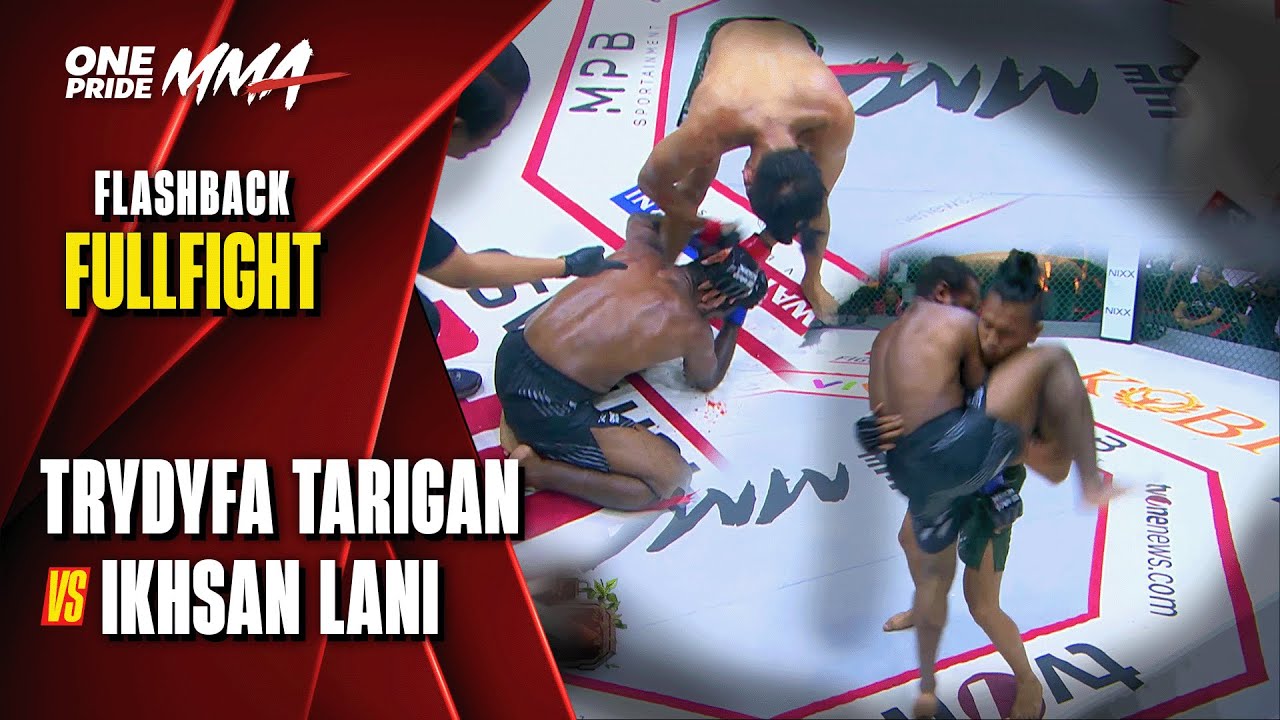 DRAMA DARAH‼️Serangan Trydyfa Tarigan Bikin Ikhsan Lani Kewalahan || Flashback One Pride MMA
