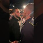 Another angle of the Jack and Islam face off! 😅 #ufc322