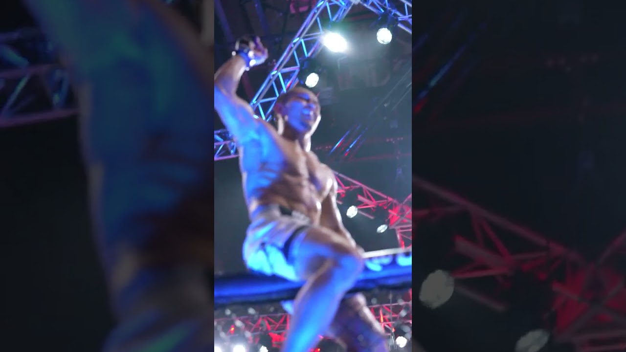 Asu Almabayev gets the submission 🚨 #ufcqatar