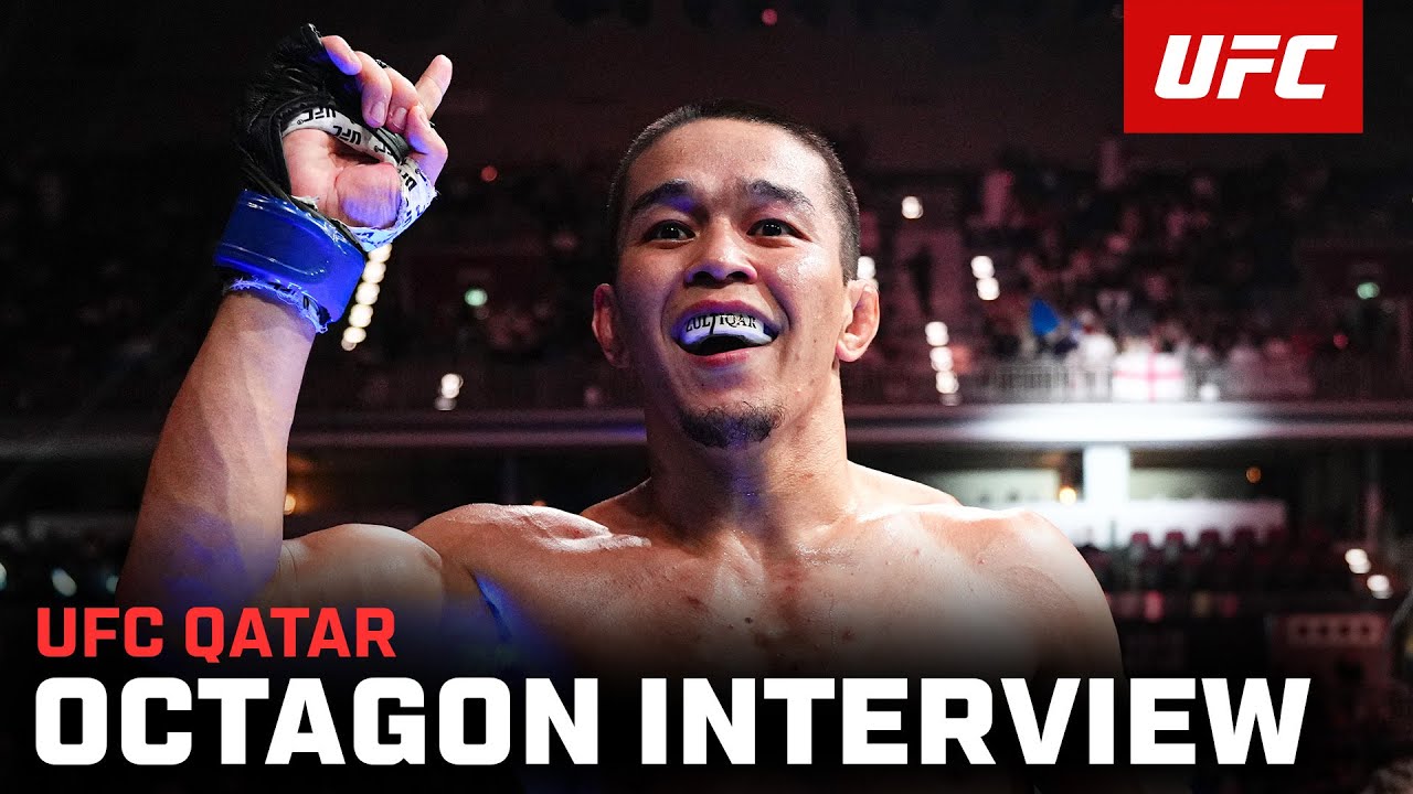 Asu Almabayev Octagon Interview | UFC Qatar