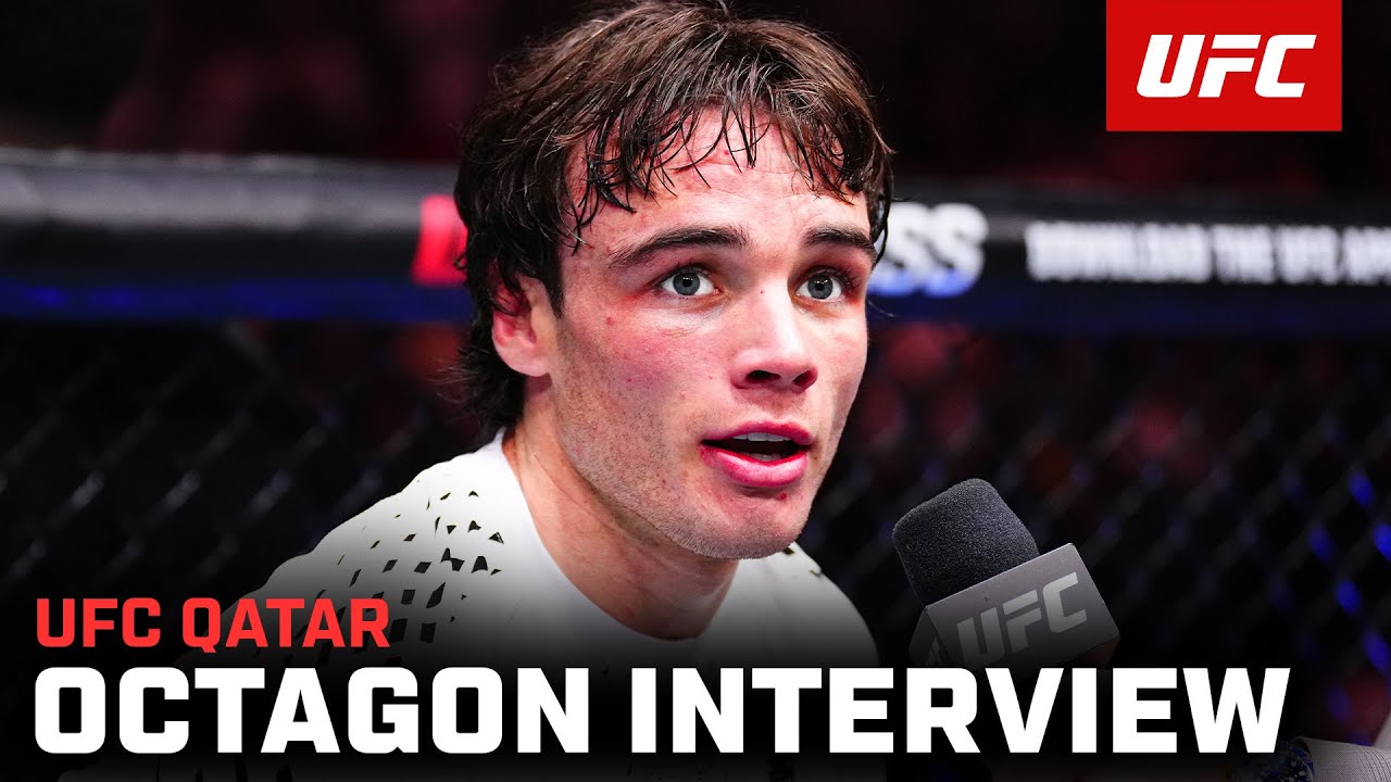 'What The F*ck Was That First Round?' | Luke Riley Octagon Interview | UFC Qatar