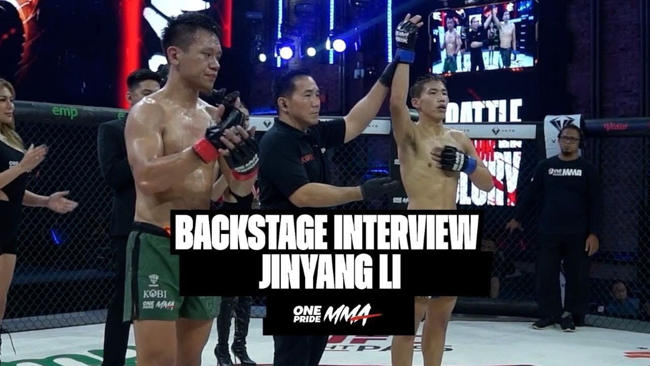 BACKSTAGE INTERVIEW JINYANG LI