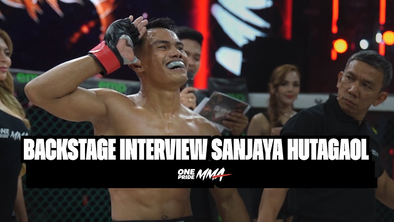 BACKSTAGE INTERVIEW  SANJAYA HUTAGAOL