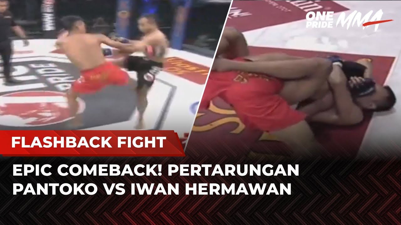 COMEBACK BRUTAL‼️Pantoko VS Iwan Hermawan | Flashback Full Fight One Pride MMA