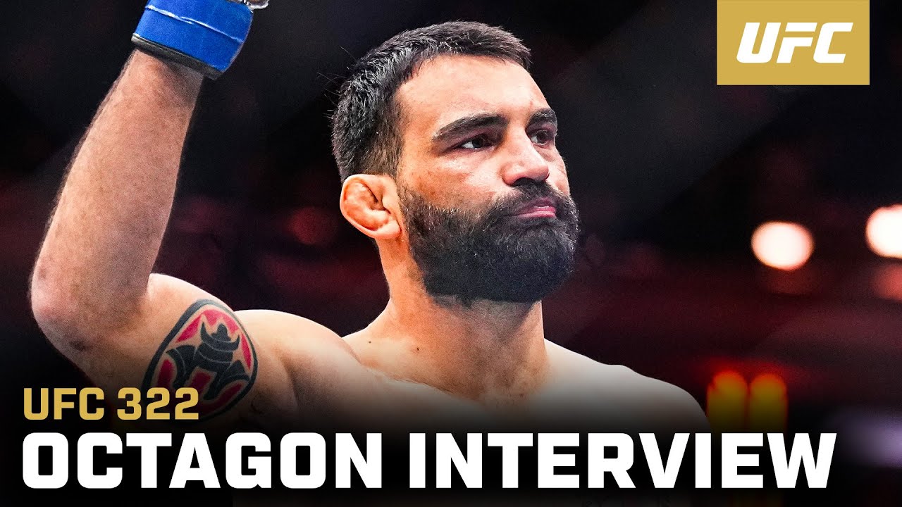 Benoît Saint Denis Octagon Interview | UFC 322