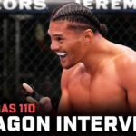 Billy Elekana Octagon Interview | UFC Vegas 110