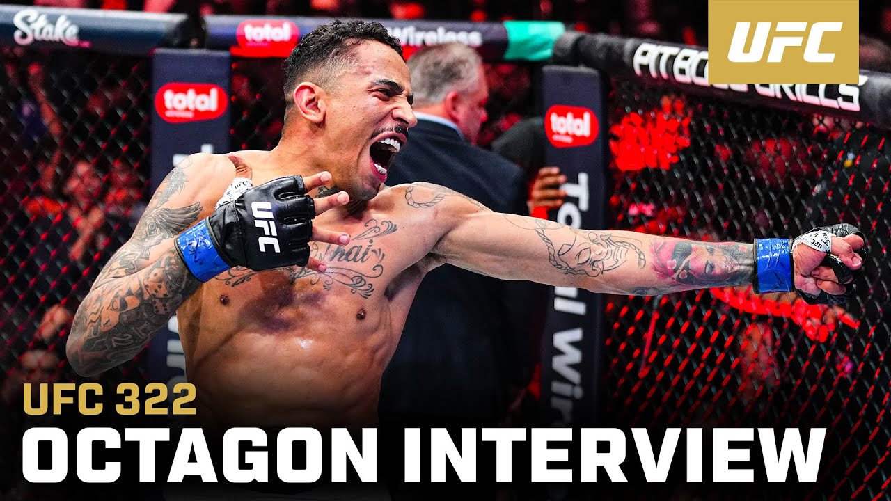 Carlos Prates Octagon Interview | UFC 322