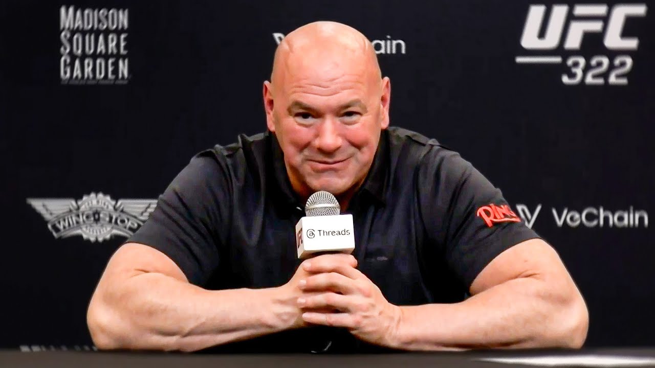 Dana White Post-Fight Press Conference | UFC 322