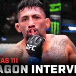 Daniel Marcos Octagon Interview | UFC Vegas 111