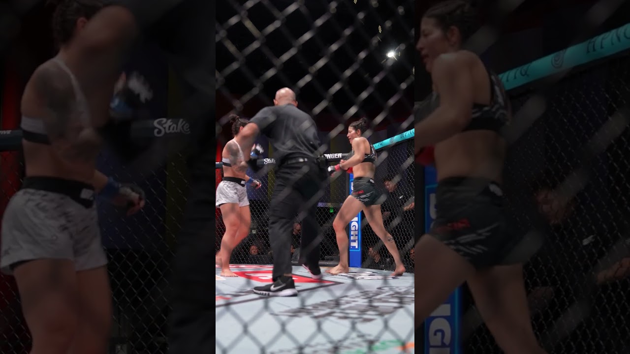 did y'all think Norma Dumont won? 🤔 #ufcvegas110