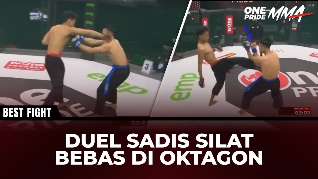 BRUTAL BANGET‼️Pertarungan Spektakuler Silat Bebas di One Pride MMA