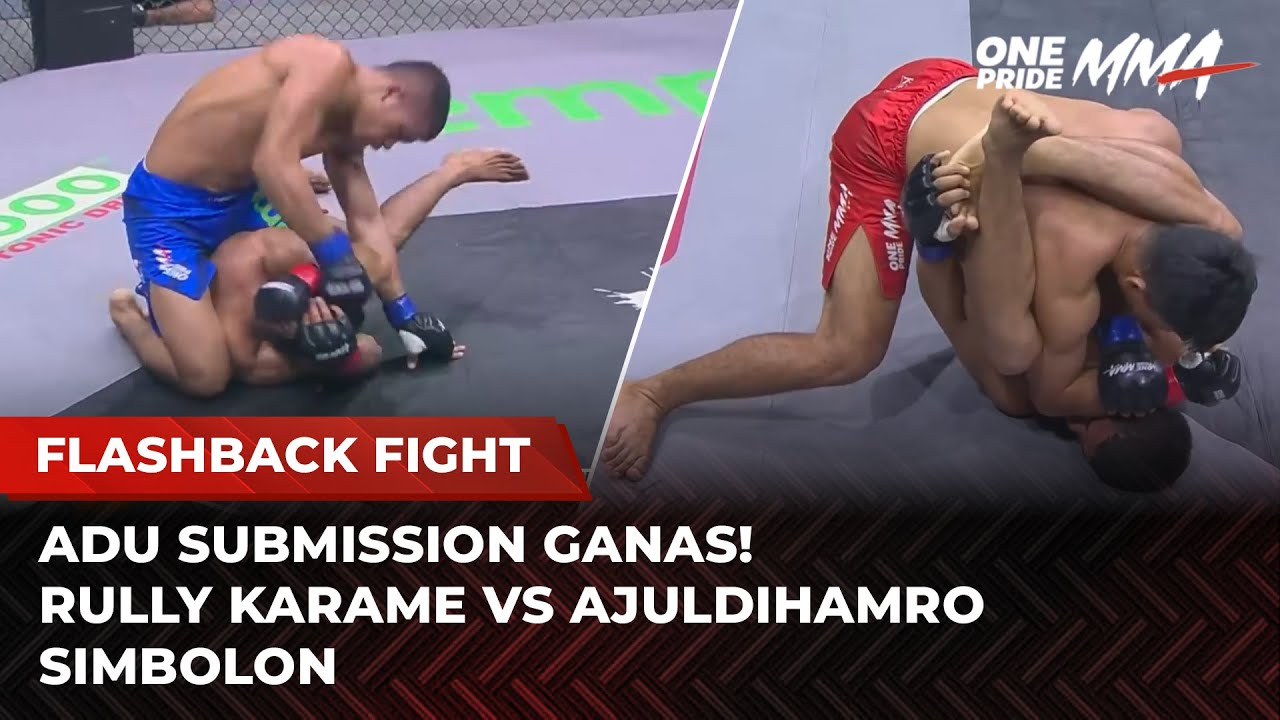 DUEL PENUH TAKTIKAL‼️Rully Karame Vs Ajuldihamro Simbolon | Full Fight One Pride MMA