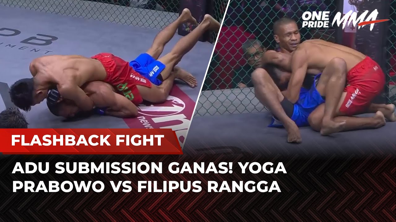 K.O CEPAT! Pertarungan Keras Yoga Prabowo Vs Filipus Rangga | Flashback Full Fight One Pride MMA