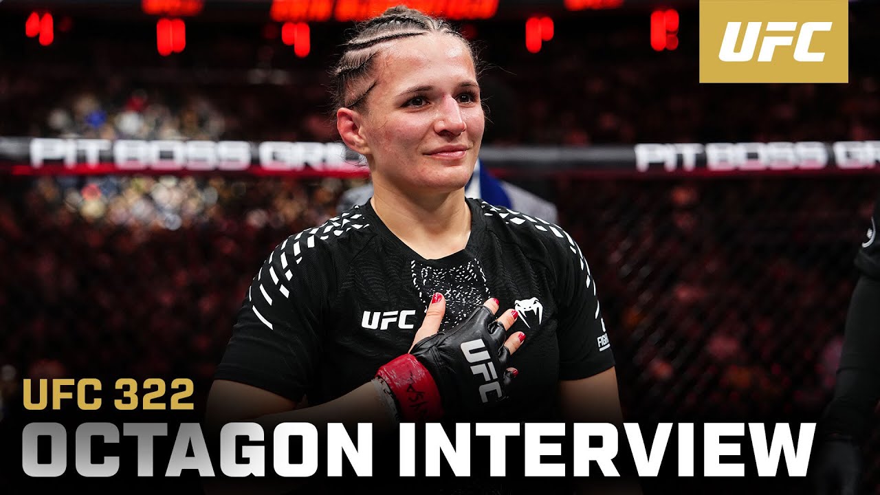 Erin Blanchfield Octagon Interview | UFC 322