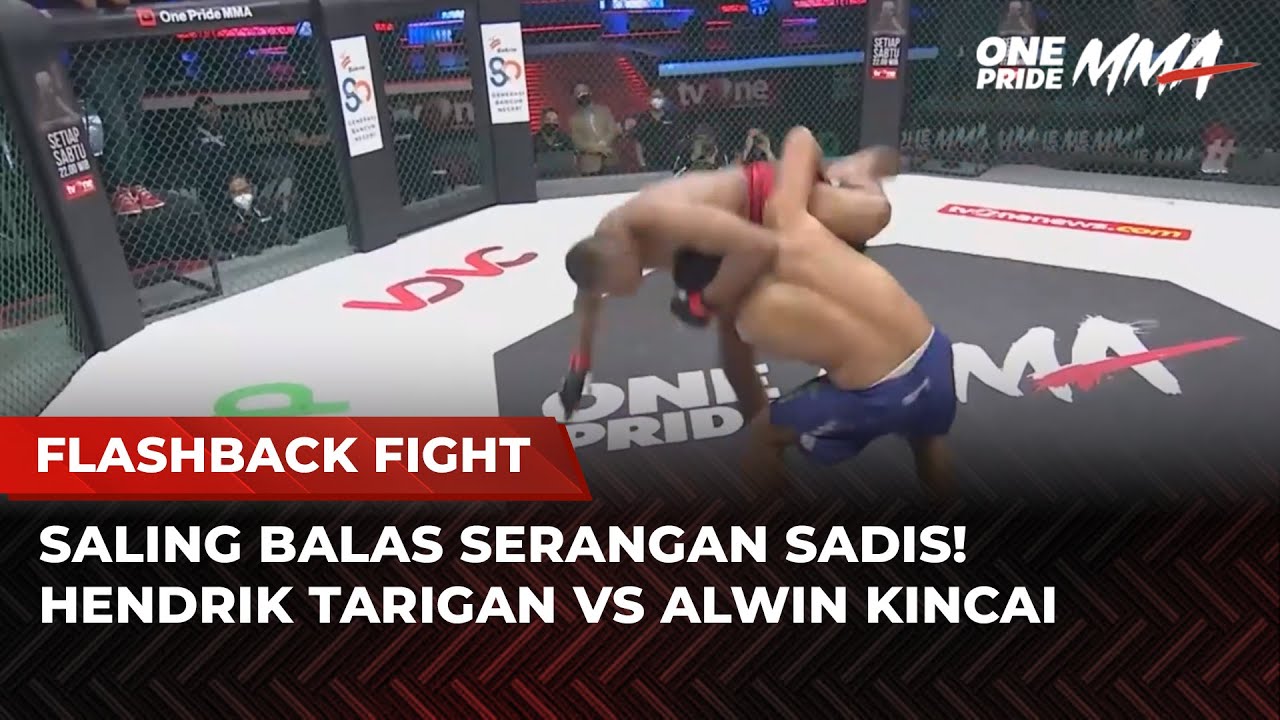 SENGIT! Pertarungan Hendrik Tarigan Vs Alwin Kincai | Flashback Full Fight One Pride MMA