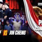 TEGANG‼️PRESSCON ONE PRIDE MMA 88 || DENI ARIF VS JIN CHENG