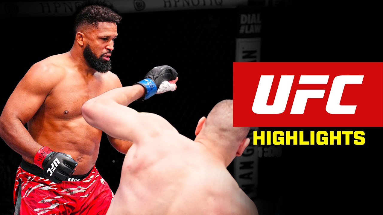 GREATEST FINISHES From UFC Vegas 110! 🚨