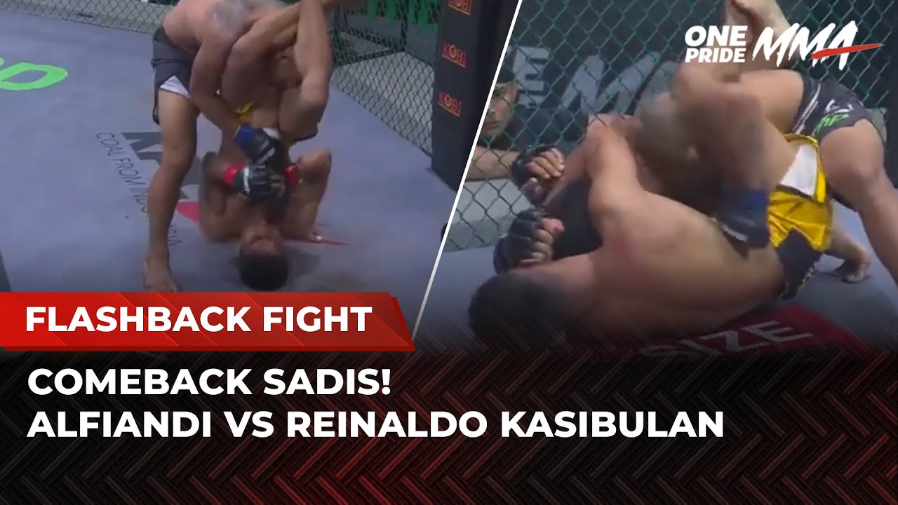 PELIPIS PICAH! Alfiandi vs Reinaldo Kasibulan | Flashback Full Fight One Pride MMA