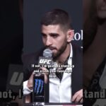 Ilia Topuria and Paddy Pimblett went at it! 😲 #ufcshorts