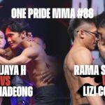 CONPRESS   WEIGH IN ONE PRIDE MMA   SANJAYA H VS ALI MADEONG & RAMA SUPANDHI VS LIZI CONGWU