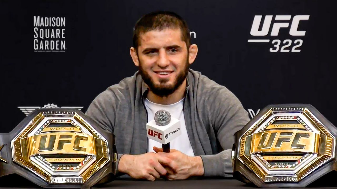 Islam Makhachev Post-Fight Press Conference | UFC 322