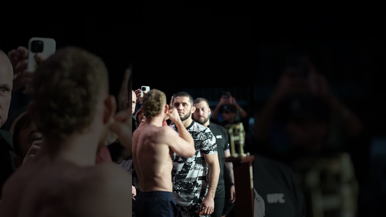 Islam Makhachev was waiting for JDM 😲 #ufc322