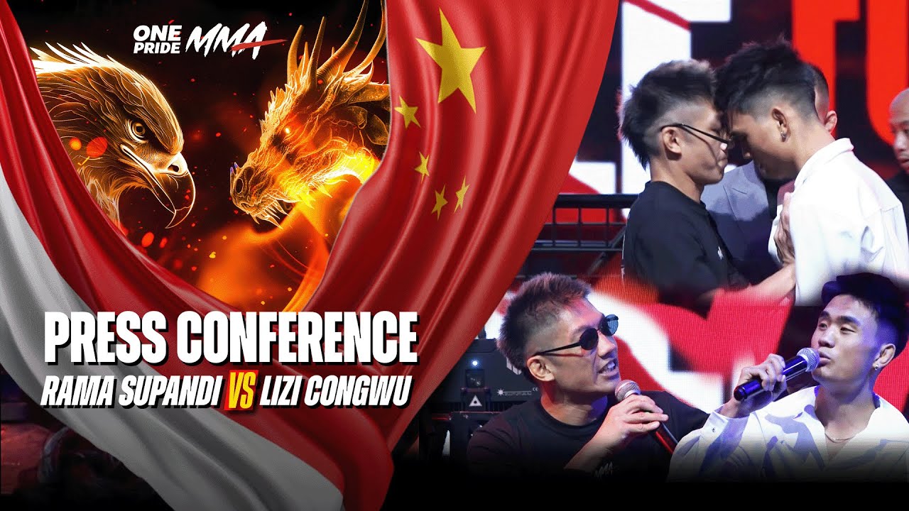 DEBAT SENGIT‼️PRESSCON - ONE PRIDE MMA || RAMA SUPANDI VS LIZI CONGWU