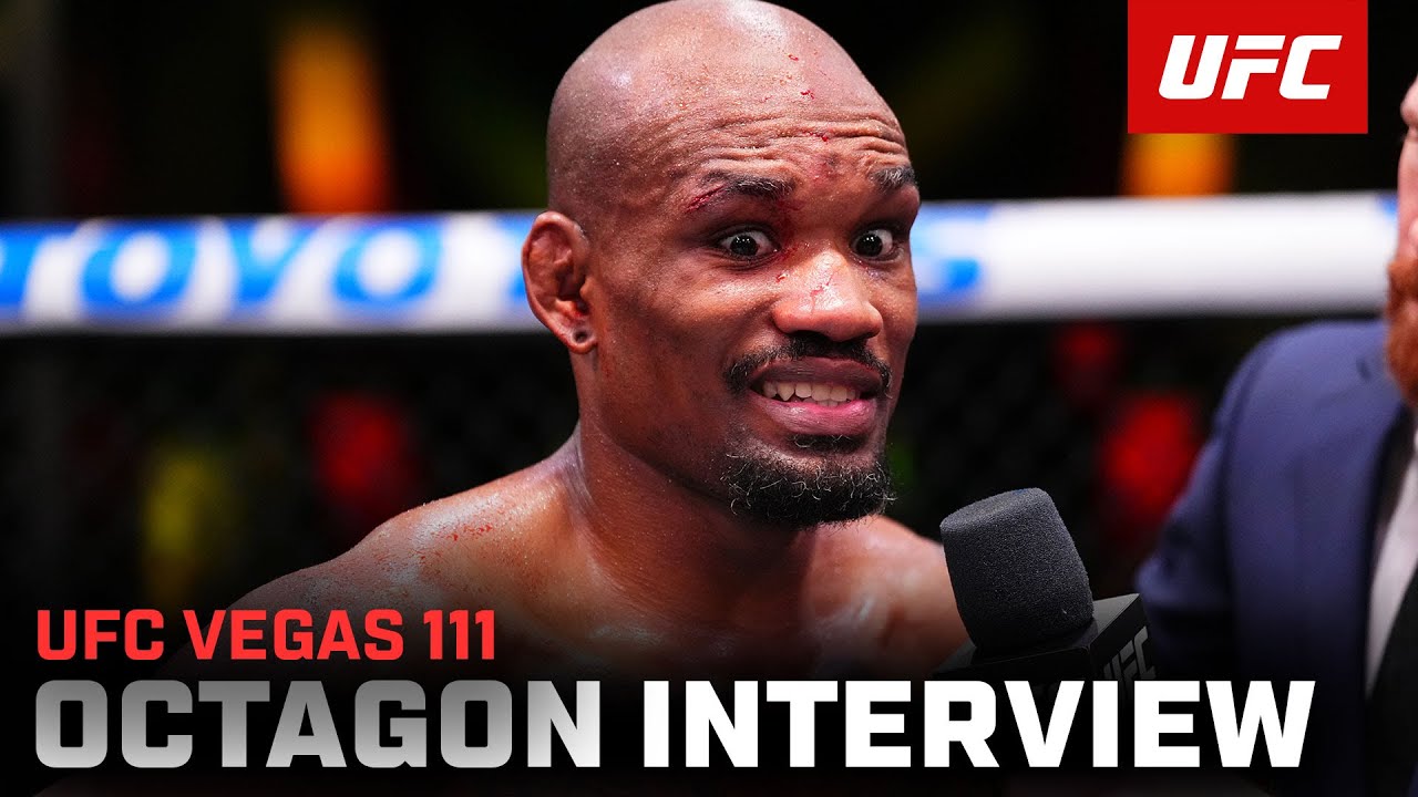 Jamall Emmers Octagon Interview | UFC Vegas 111