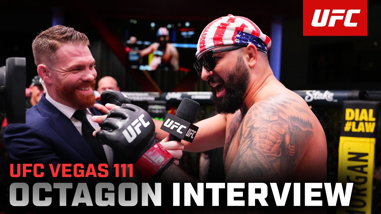 Josh Hokit Octagon Interview | UFC Vegas 111