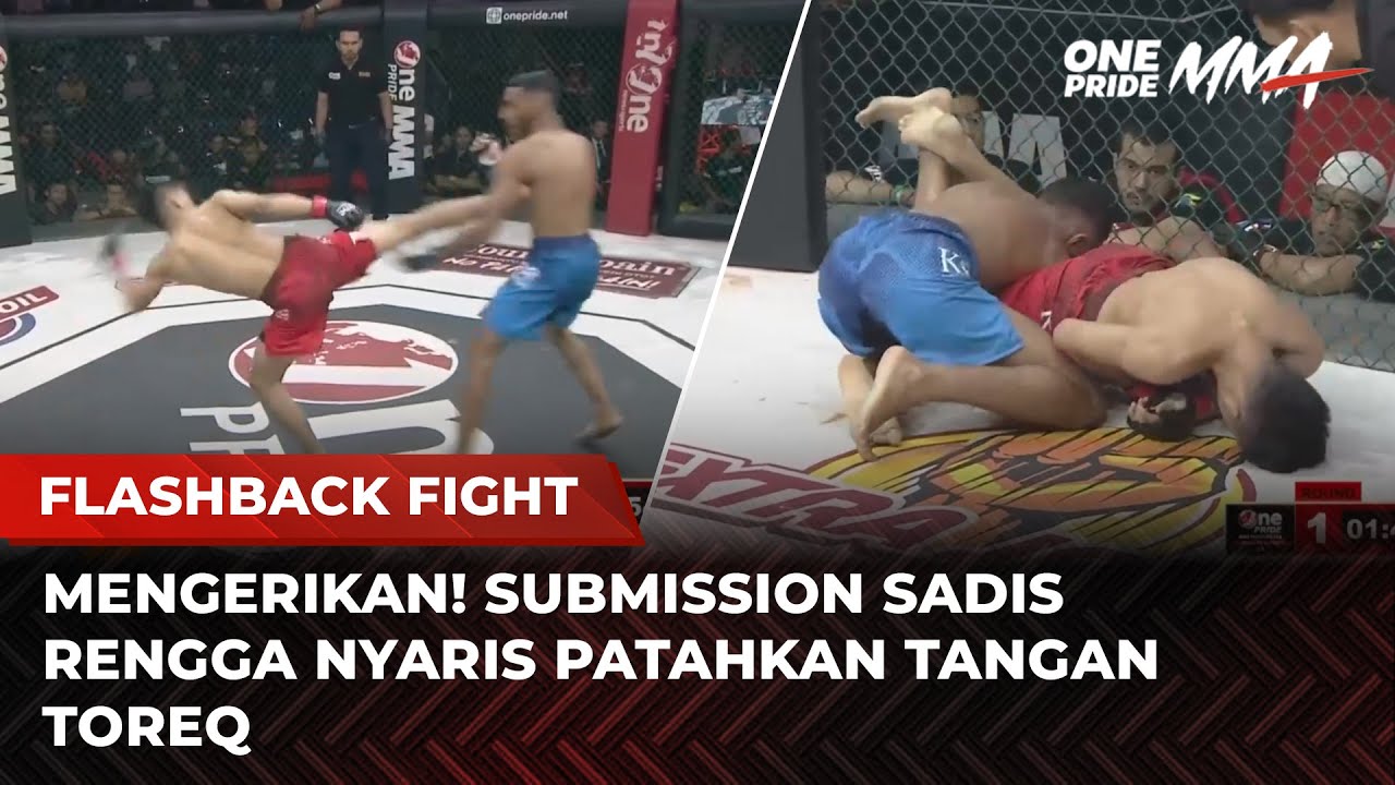 NGILU! Fight Mengerikan Rengga Raphael Richard vs Toreq | Flashback Full Fight One Pride MMA