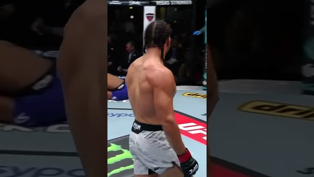 KNOCKOUT ARTIST gets the submission! 😮 #ufcvegas110