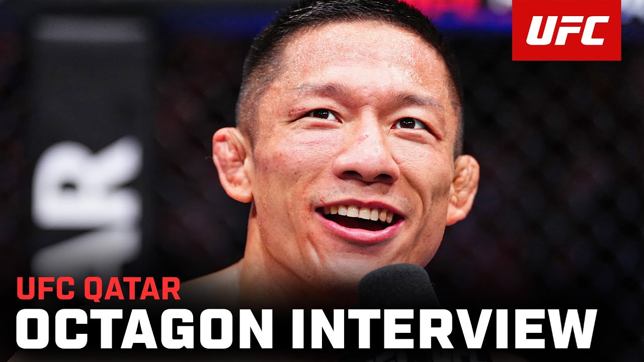 Kyoji Horiguchi Octagon Interview | UFC Qatar