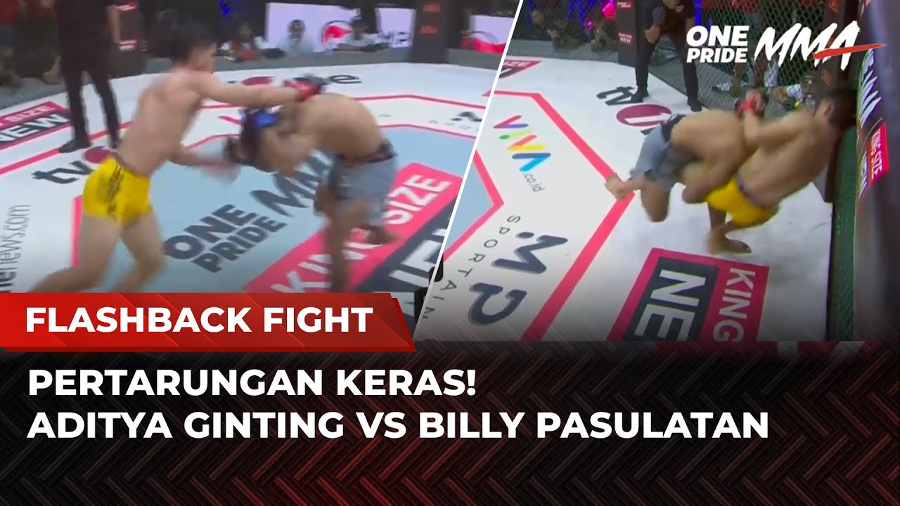 FIGHT BRUTAL! Billy Pasulatan vs Aditya Ginting | Flashback Full Fight One Pride MMA