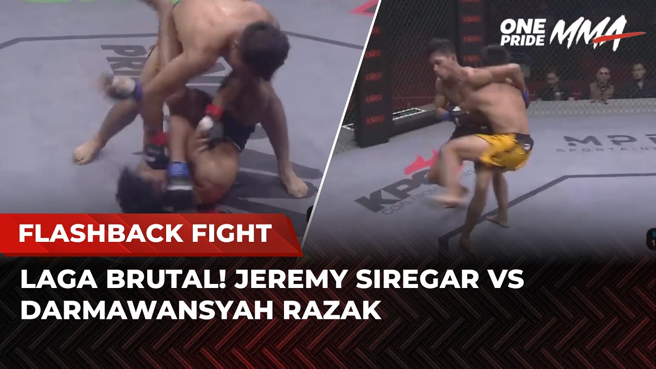 KEPALA DIHANTAM DENGKUL! Duel Panas Jeremy Siregar vs Darmawansyah Razak | Flashback Full Fight