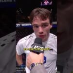 Luke Riley was shocked by the first round 🤣 #ufcqatar